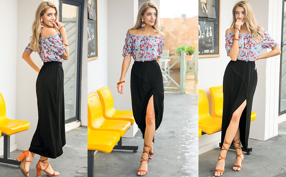 Maxi long skirt