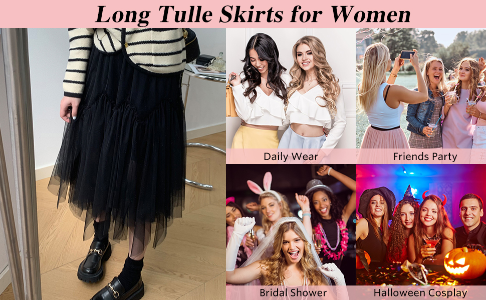 tulle skirt for women tulle midi skirt high low tulle skirt