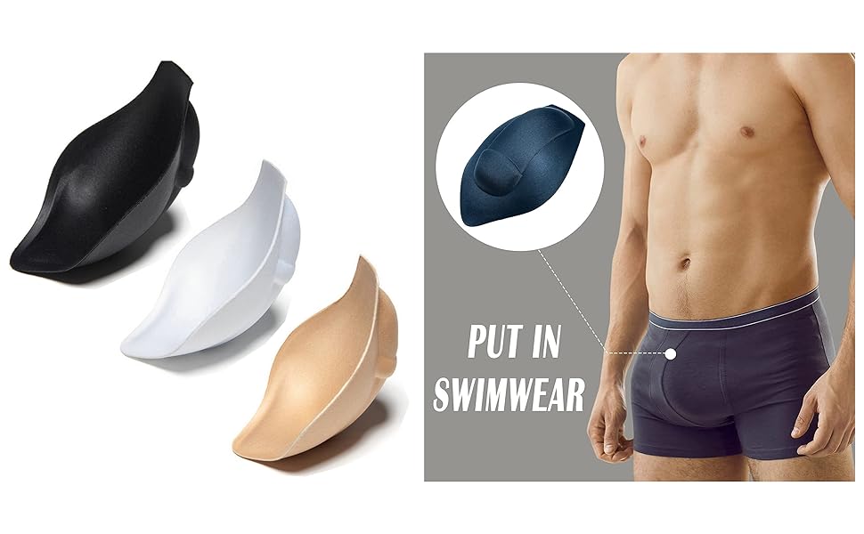 Men''s Underwear Enlarge Enhancing Cup Sponge Pad for Swimming Swimwear Briefs G String Thongs Shorts