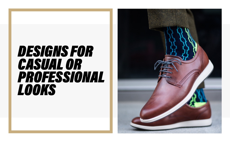 Designs for casual or professional looks