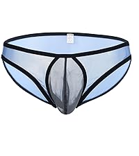 mens sexy mesh underwear briefs