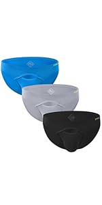 Zonbailon Mens Sexy Bulge Enhancing Briefs Men Front Opening Pouch Low Rise Soft Comfort Underwear