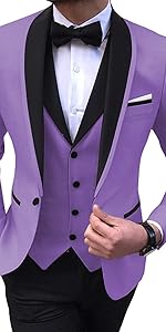 3 Piece Slim Fit Set Suits