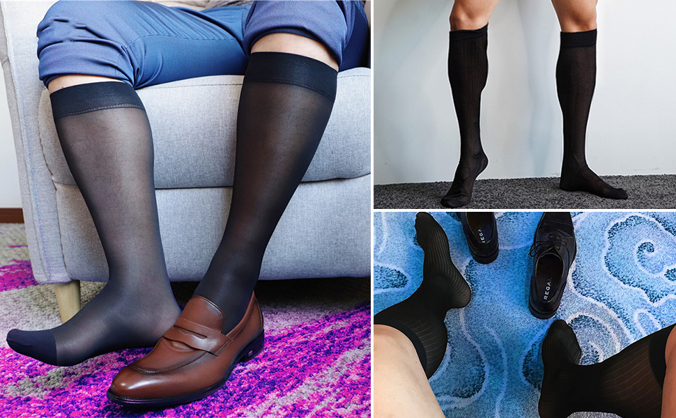 MEN SILK SOCKS