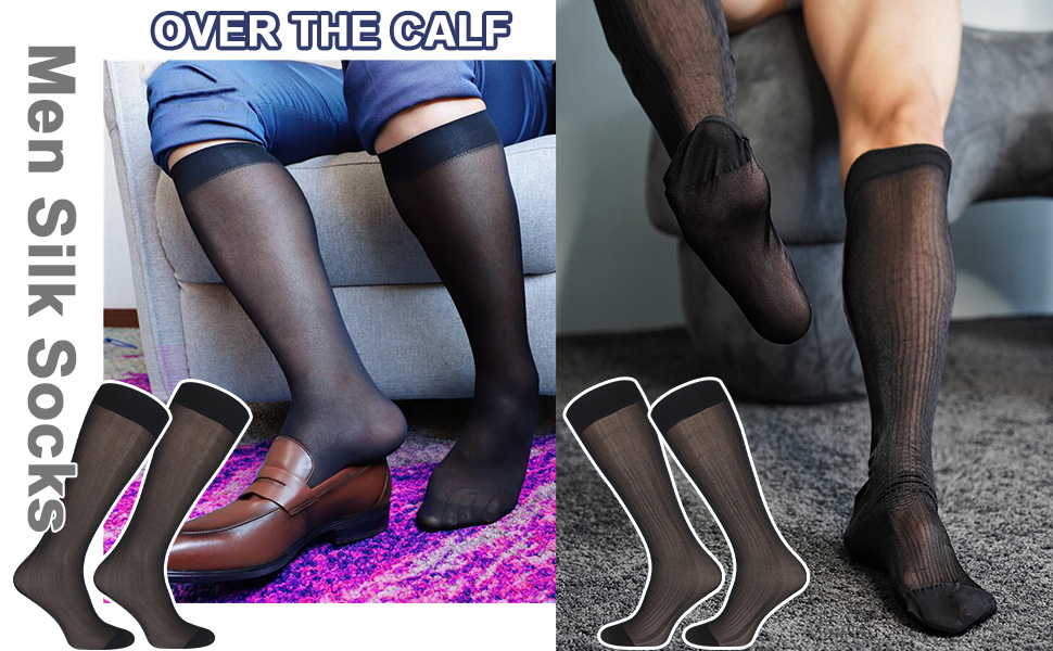 MEN SILK SOCKS