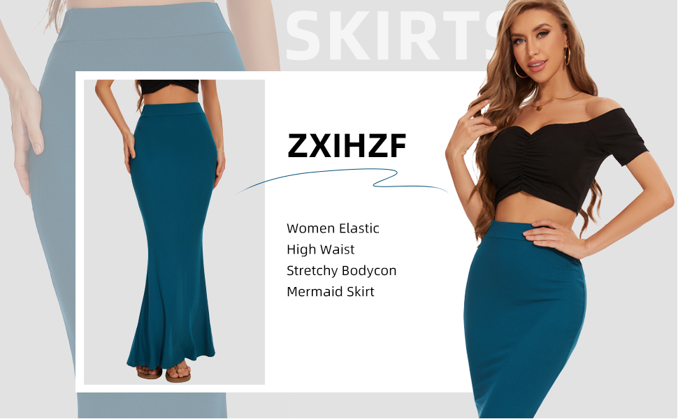 pencil mermai skirt