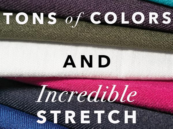 rekucci fabric with incredible stretch and tons of colors