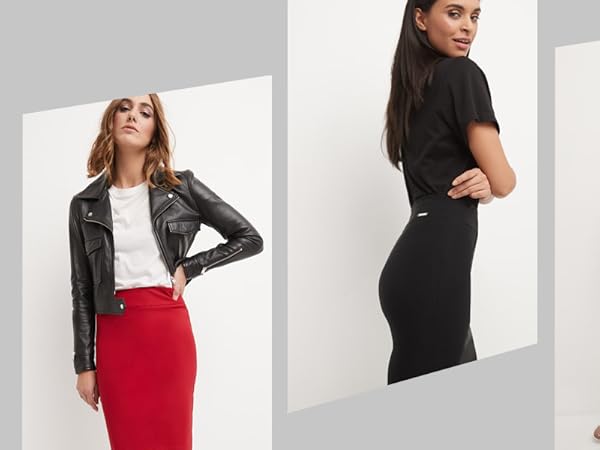 Different outfits can be made with this skirt