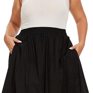 black victorian skirt