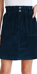 Elastic waist skirt
