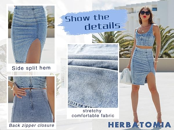 denim skirt