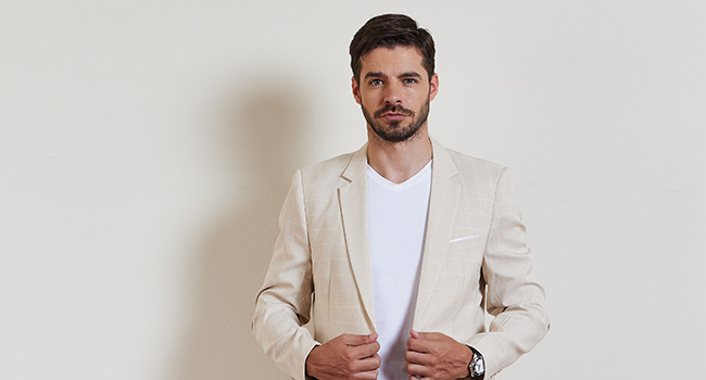 Linen suit