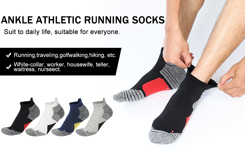Men''s Athletic Running Socks