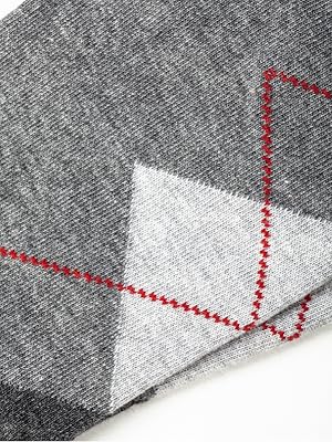 Men’s Argyle Dress Socks, Combed Cotton, Pack of 3