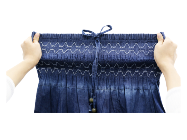 DREFBUFY Women''s Casual Long High Waist Elastic A-line Pleated Maxi Skirts