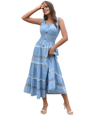 Denim Maxi Dress