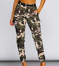 camo pants women