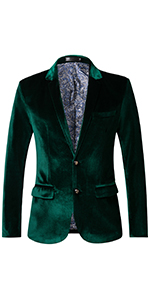 green suit jacket