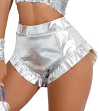 Metallic Shiny Shorts 