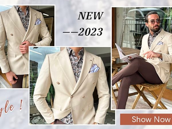 Men Slim Fit Sports Coat