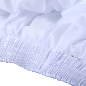 Double-deck layers of soft tulle