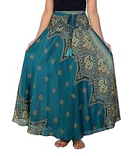 rayon boho fashion for women pants skirts for women long beach skirts tropical funky dresses 