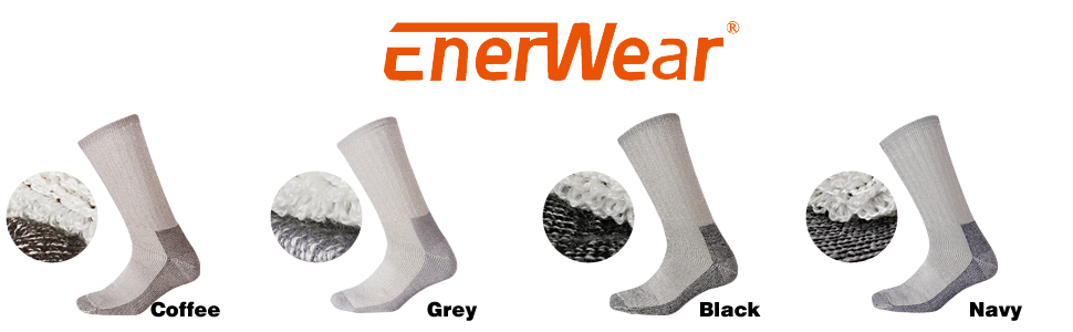 men wool cushion crew socks