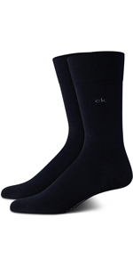 Calvin Klein Men’s Dress Socks – Fine Egyptian Cotton Dress Socks