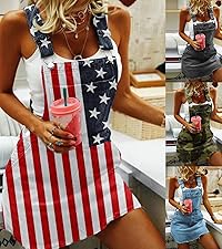 Denim Overall Dress 