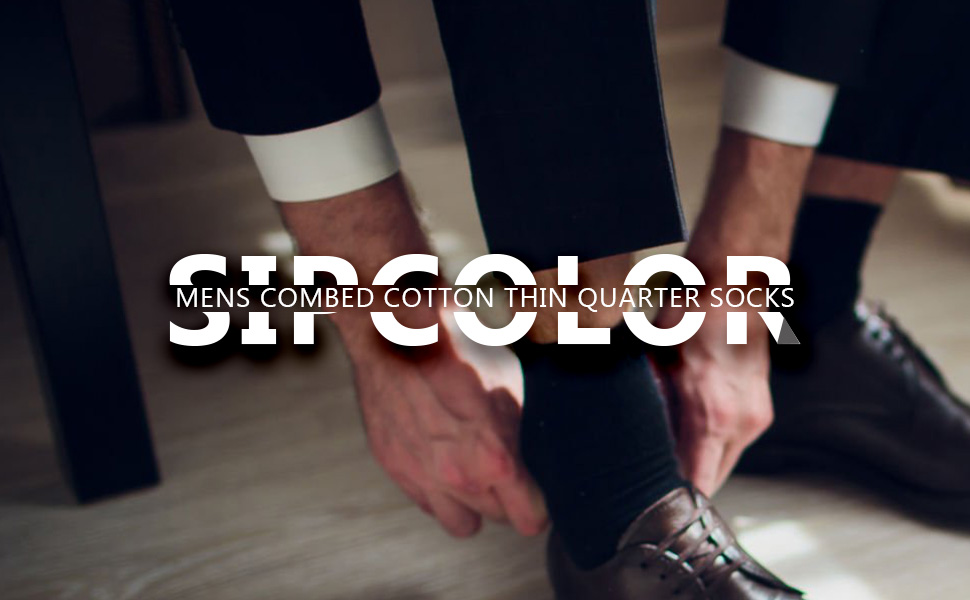 Mens Combed Cotton ThinSocks