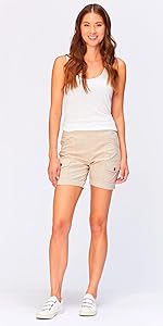 Style, Clothing, Apparel, Clarissa shorts, cotton shorts, XCVI