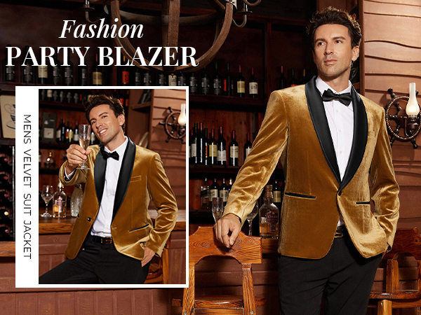 mens party blazer
