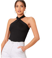 Criss Cross Halter Top