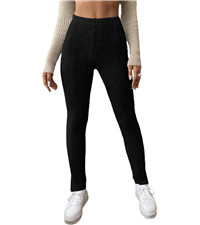 Rib Knit Leggings Pants