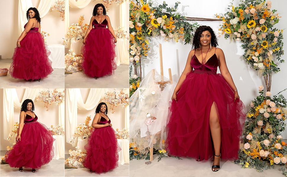 tulle dress for women