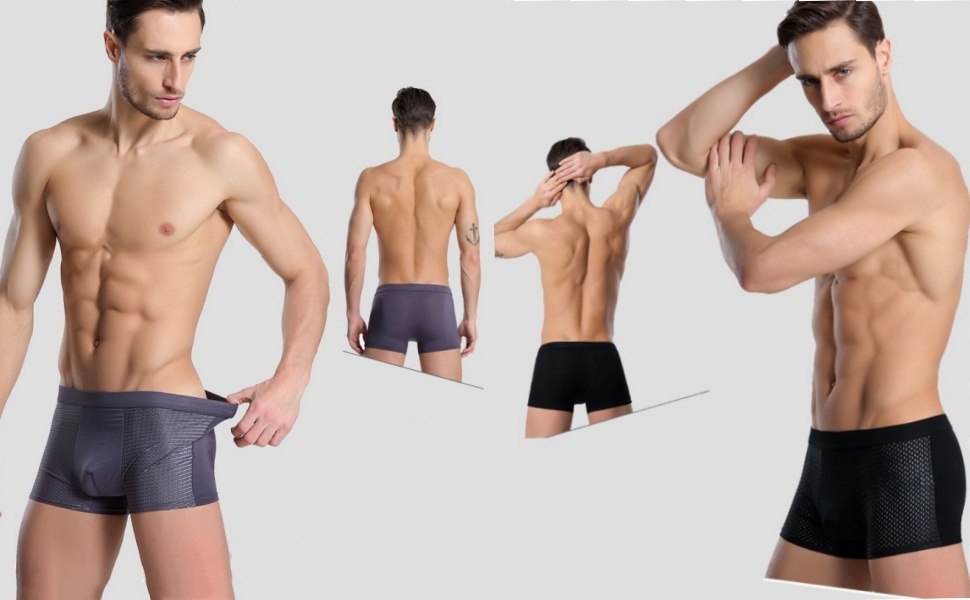  Bamboo Fiber Boxer Briefs 01