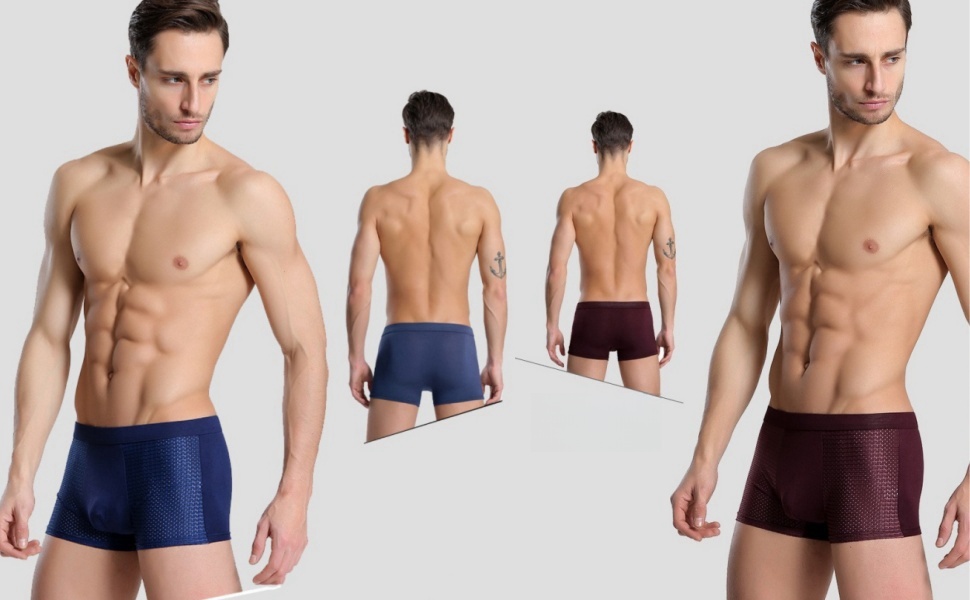  Bamboo Fiber Boxer Briefs 02