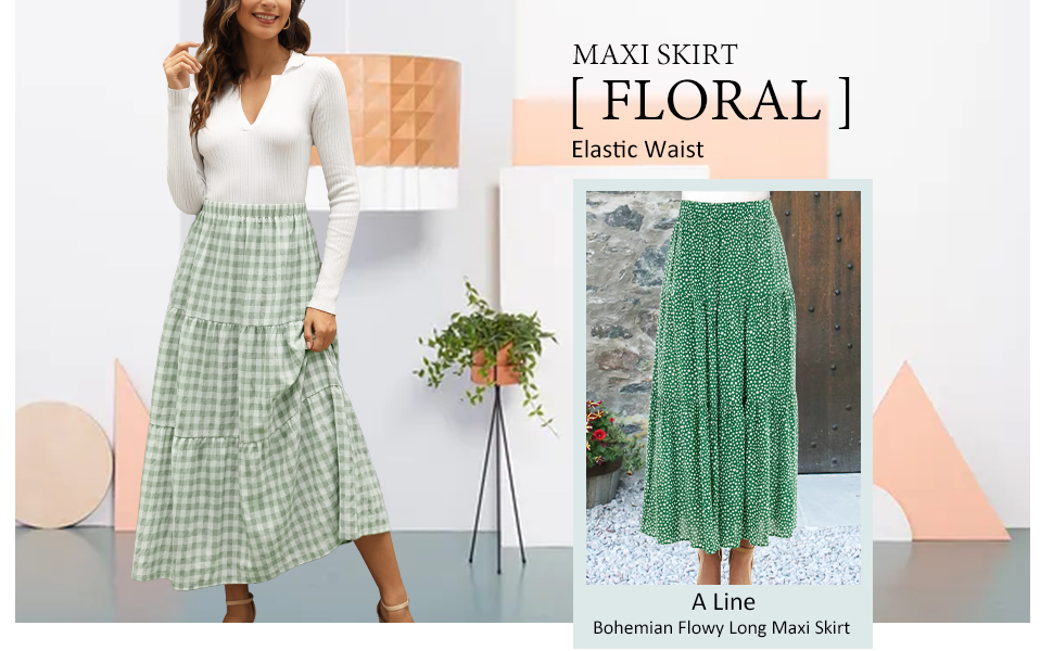 long maxi skirt