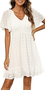 White Dress Women