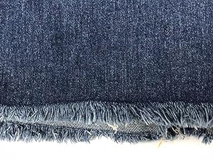 jean skirt with slit