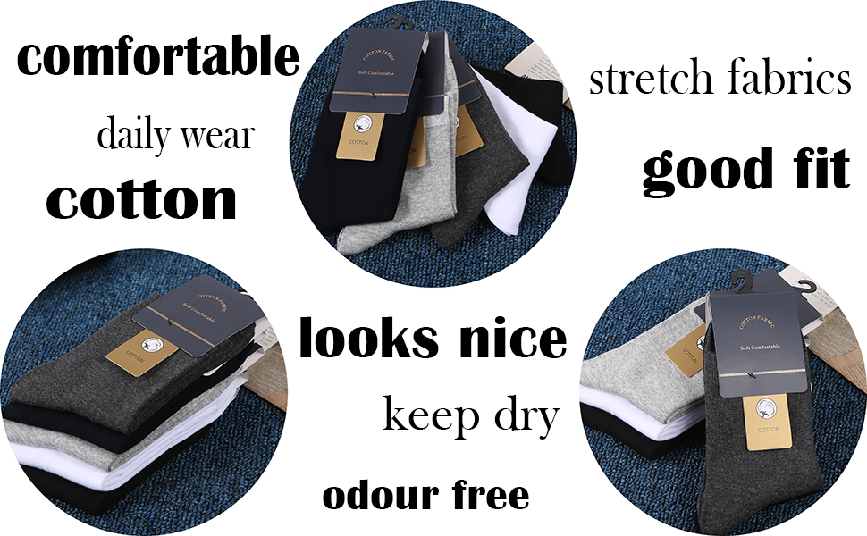 Mens Black Socks