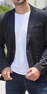 black blazer jacket for men