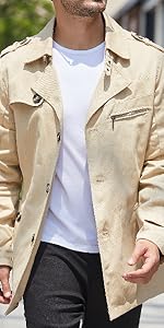 trench coat for men
