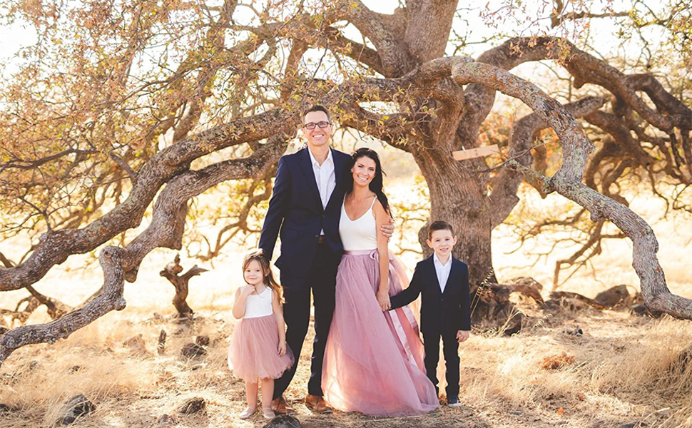 long tulle skirt