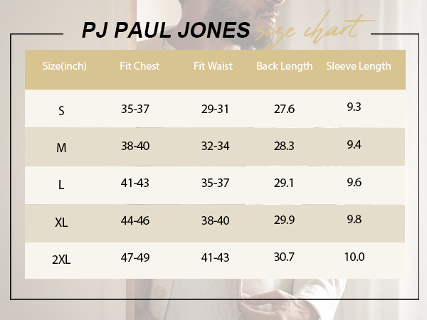 PJ Paul Jones Men''s Slim Fit Lightweight Linen Jacket Tailored Blazer Sport Coat