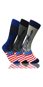 Statue of Liberty Dress Socks
