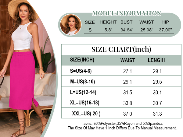 midi skirt