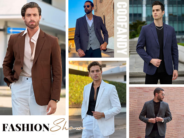 mens travel cotton blazer jaclet