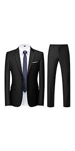 Mens Velvet Suits Slim Fit 2 Piece for Men Tuxedo Blazer