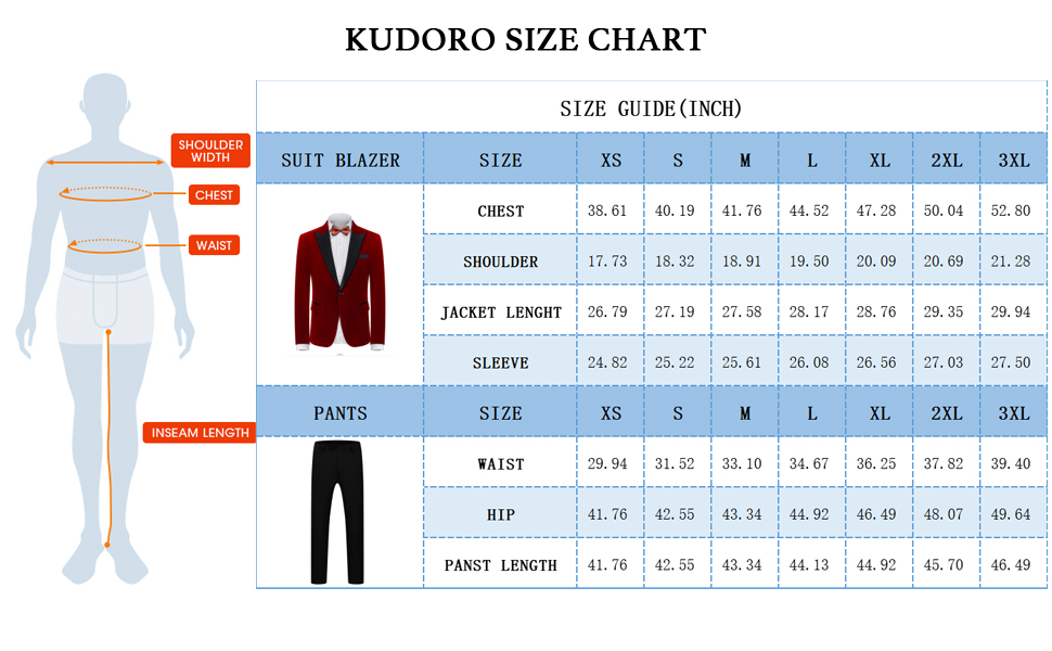 Mens Velvet Suits Slim Fit 2 Piece for Men Tuxedo Blazer